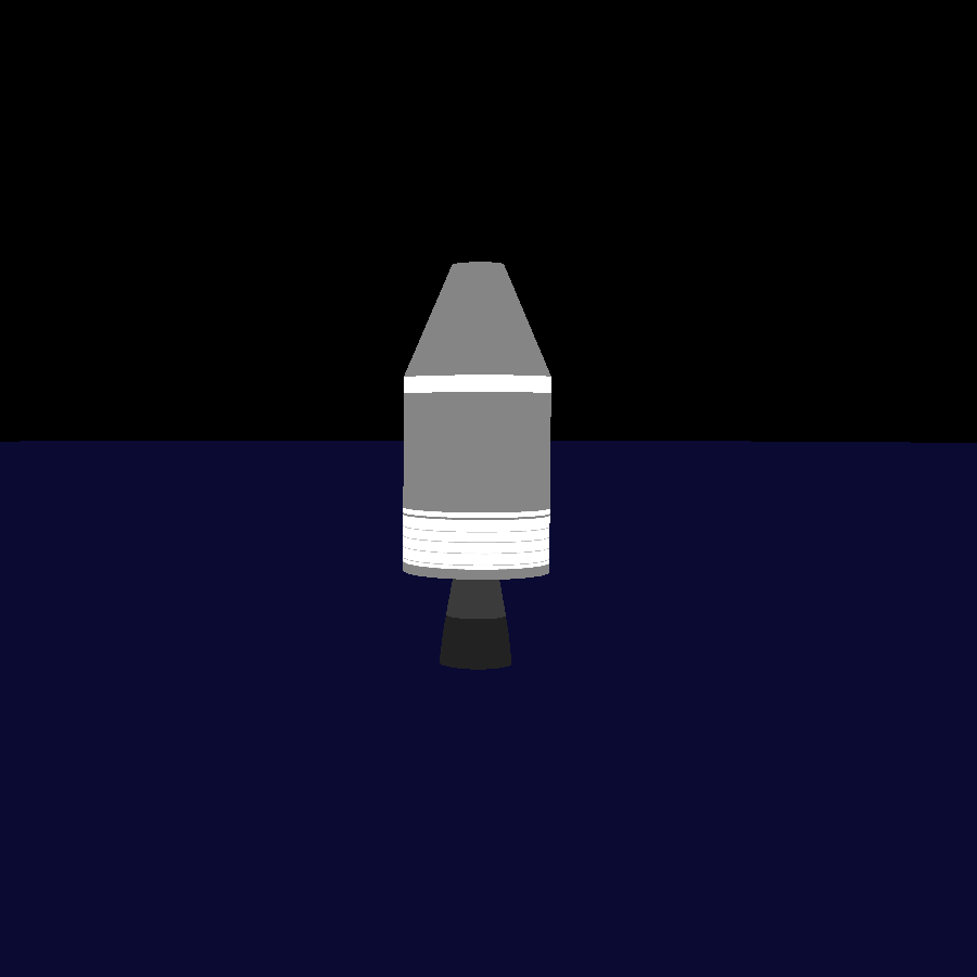 Saturn V en vol