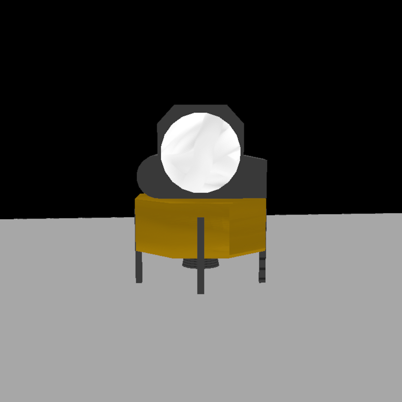 LEM sur la Lune