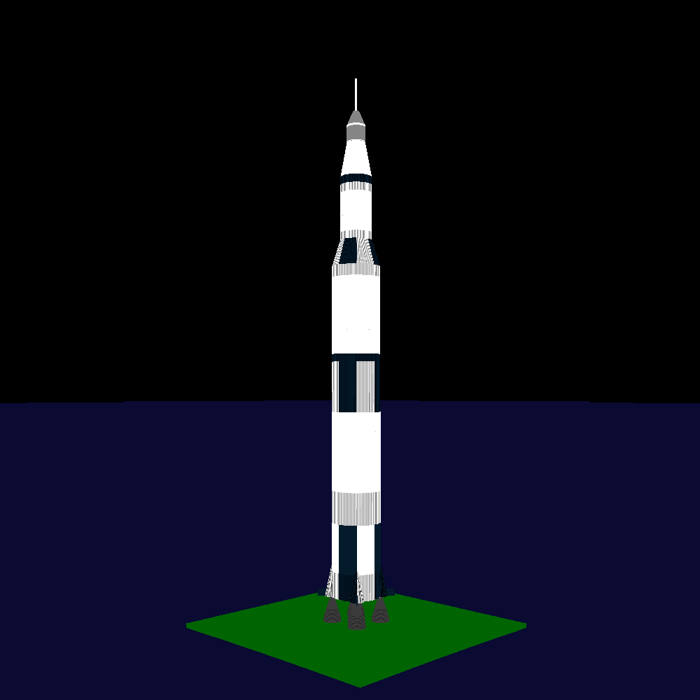 Saturn V complète