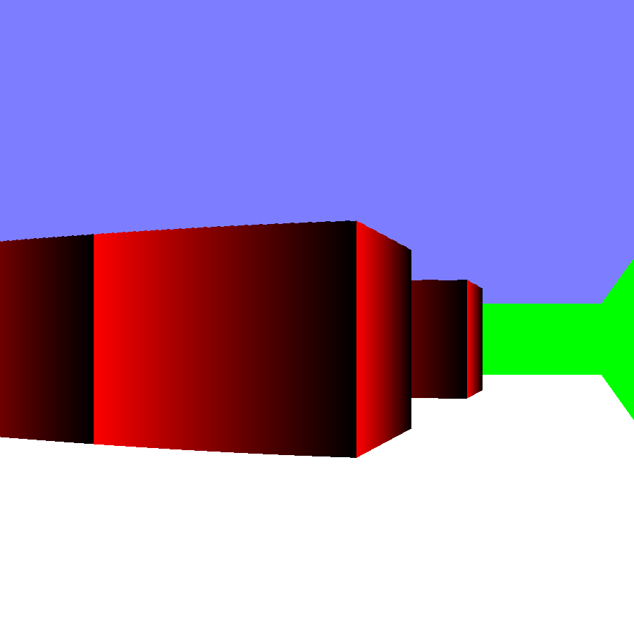 Gradient de rouge 3D